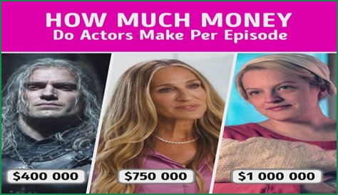 How Much Money Do Actors Make?
